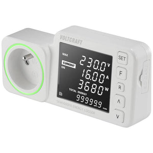 B-Ware Voltcraft Energiekosten-Messgerät SEM5000 FR Kostenprognose Alarmfunktion 230V