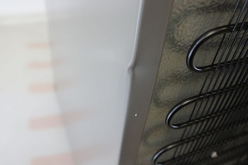 Bomann Kühlschrank inox-look 55cm C 133L Standgerät 126l Inverter-Kompressor - 4004470180466
