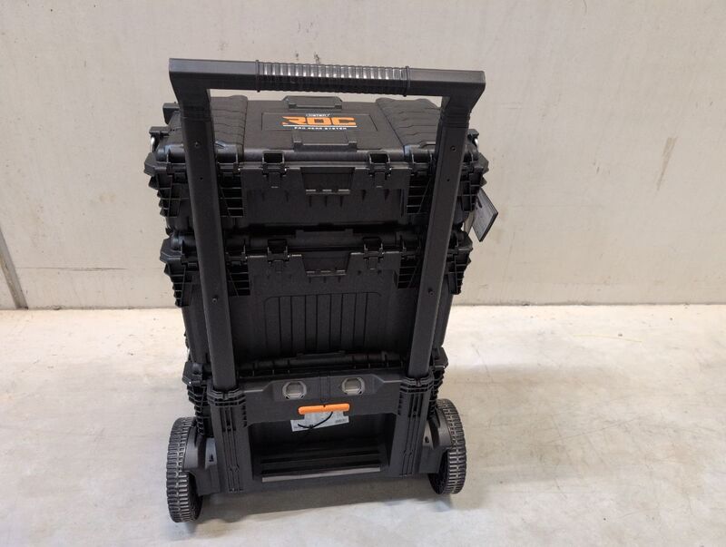 Keter ROC PRO 3tlg. Werkzeugkasten-Set schwarz, stapelbar, IP65, 72 kg - 7290112638168
