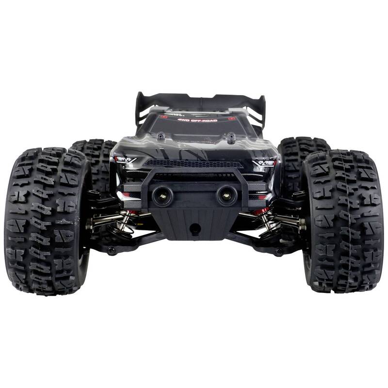 Amewi Hyper GO 1:14 RC Truggy Brushless 4WD 55km/h RtR Schwarz Gold Monstertruck - 4262408972990