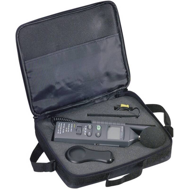 Voltcraft T 8820 Temperatur-Messgerät -20 -+750 °C Fühler-Typ K 4-in-1 Schwarz - 4016138523218