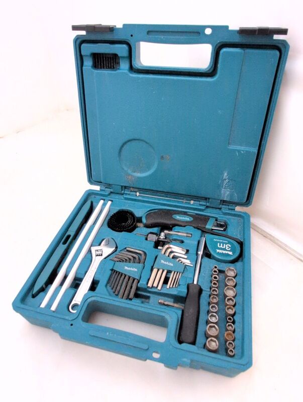 Makita Bohrer-Bit-Sortiment 256-teilig Zylinderschaft Metall Stein Holz 1-2mm - 0088381585019