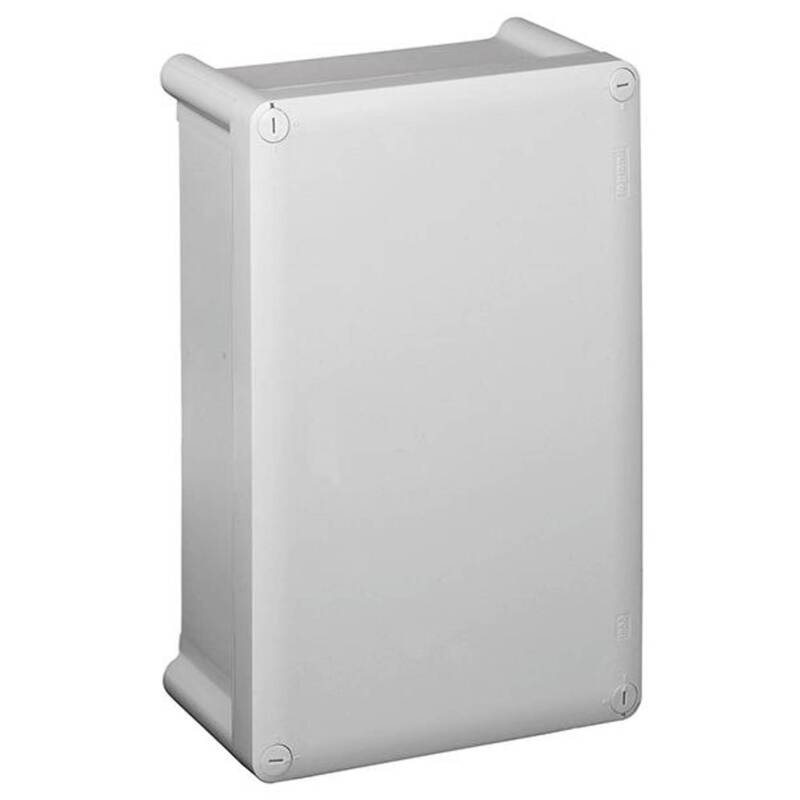 Legrand Abzweigkasten Aufputz IP55 Lichtgrau 220x170x86mm 1 Stück Schutzart IK07 - 3245060359607