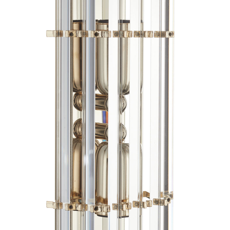 Austrolux Wandleuchte Lampe Ontario gold transparent Glas 41 cm 24K vergoldet - 9008447234928