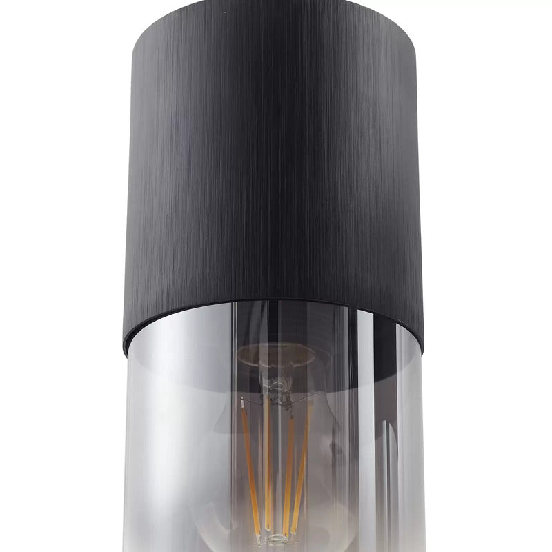Lindby Hängeleuchte Svante Hängelampe Deckenleuchte Lampe 4-flg schwarz Glas 85 - 4251911791556