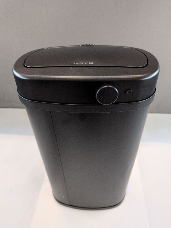 Rechteckiger Mülleimer mit Sensor Automatischer Abfalleimer 60 L schwarz - 4260565529811