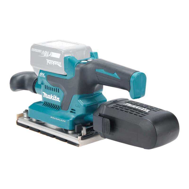 Makita Akku-Schwingschleifer 18V Schleifmaschine Holz Metall Kunststoff - 0088381772495