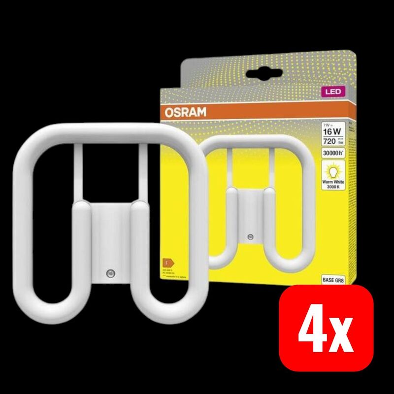 OSRAM Dulux-SQ LED GR8 7W Warmweiß 720lm Ø134mm Lebensdauer 30000h - 4058075822894