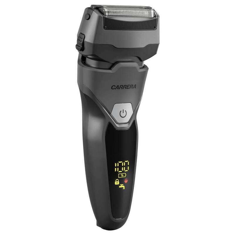 Carrera Beauty Rasierer abwaschbar Schwarz 60min Akku-Laufzeit 3-Schersystem - 4017805346468