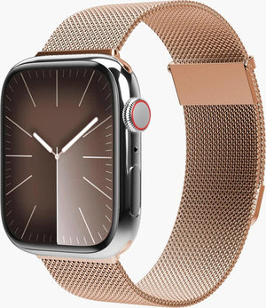 B-Ware Vonmählen Armband Uhrband Watch Strap Milanese Loop 2 Apple Watch Edelstahl Rosa