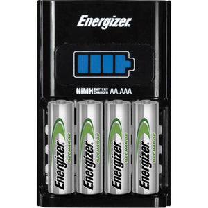 B-Ware Energizer Rundzellen-Ladegerät Batterie-Ladegerät Laden NiMH Micro AAA Mignon AA