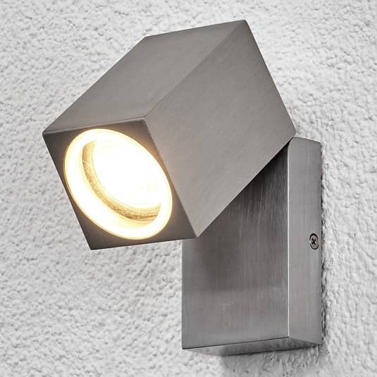 Lindby Schwenkbare Außenwandleuchte Loris Wandleuchte Wandlampe GU10 LED 2 STÜCK - 4251096500462