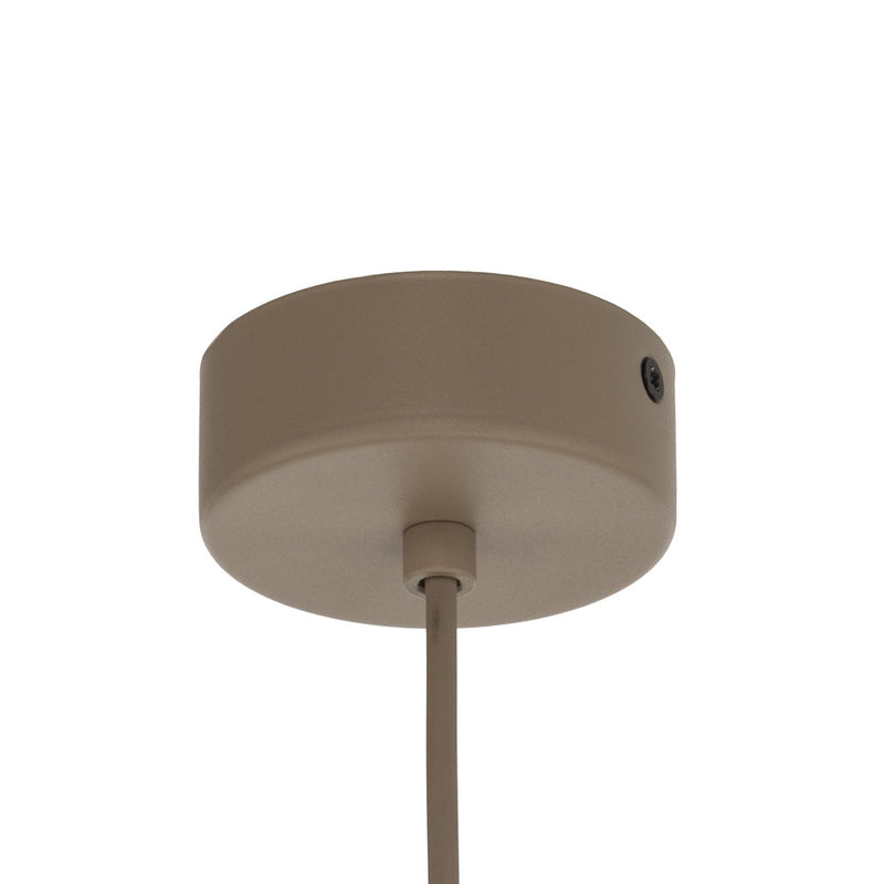 Kronleuchter Candi Hängeleuchte 6-flammig LED dimmbar beige/sand Ø85cm 110cm - 5906135110728