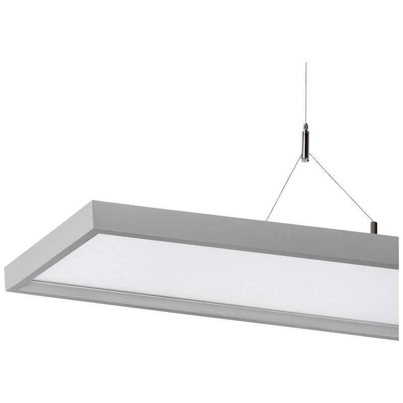 SLV Pendelleuchte Hängelampe WORKLIGHT LED silber Aluminium neutralweiß dimmbar - 4024163264211