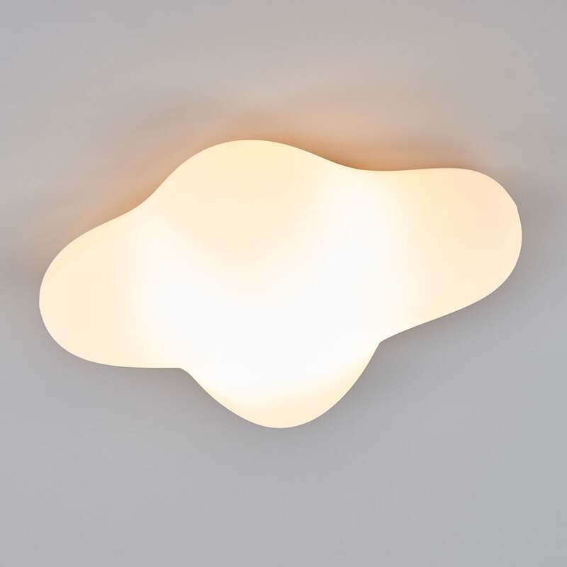 Mantra Iluminación Deckenlampe EOS LED Wolkenform Lampe 50cm weiß IP44 4-flammig - 8435153218828
