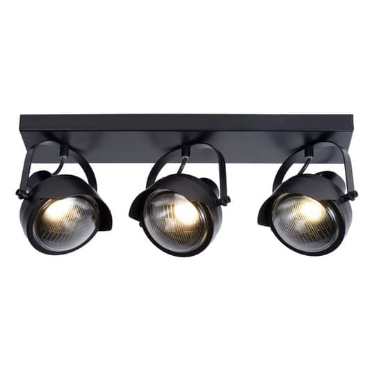 Lucide Deckenstrahler Cicleta Deckenlampe Deckenlampe Deckenlicht schwarz GU10 - 5411212051004