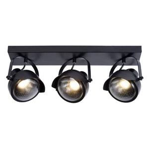 B-Ware Lucide Deckenstrahler Cicleta Deckenlampe Deckenlampe Deckenlicht schwarz GU10