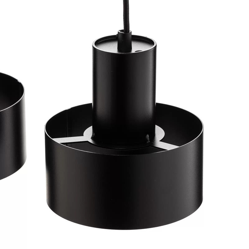 Euluna Hängeleuchte Rif 4 Pendelleuchte Deckenlampe linear 4-flammig E27 schwarz - 5907554415081