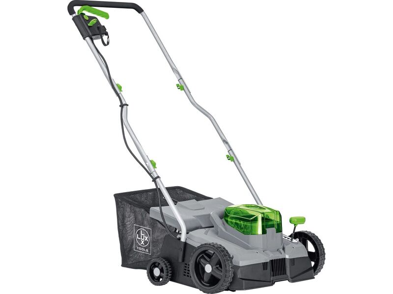 LUX-TOOLS Vertikutierer A-VL-2x20/36 480W Rasenpflege 30l Fangvolumen - 4007876480215