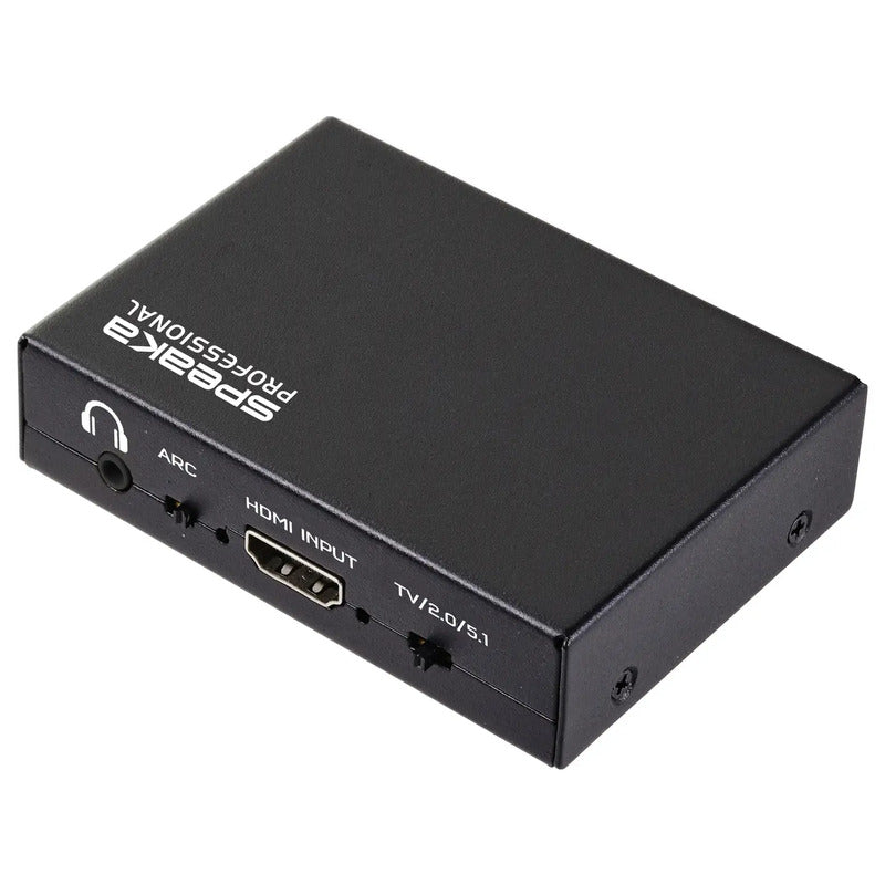 SPEAKA PROF HDMI Audio Adapter Audio Extractor Signalwandler 3840 x 2160 Pixel - 4064161483580