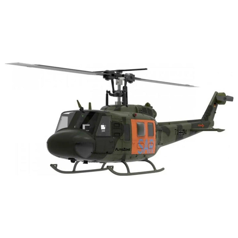 FliteZone RC Hubschrauber Bell UH-1D RtF Modell Flugzeug Spielzeug 375mm Rotor - 4056534067763