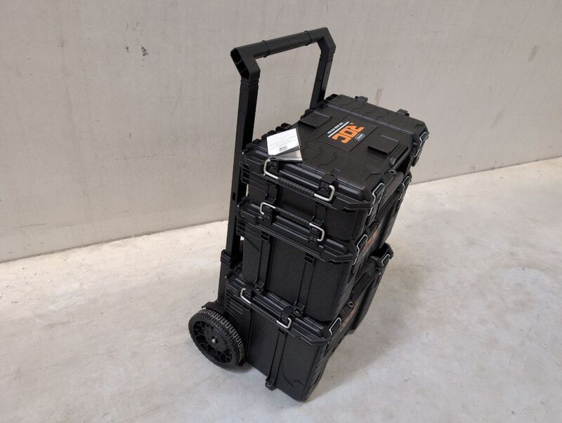 Keter ROC PRO 3tlg. Werkzeugkasten-Set schwarz, stapelbar, IP65, 72 kg - 7290112638168