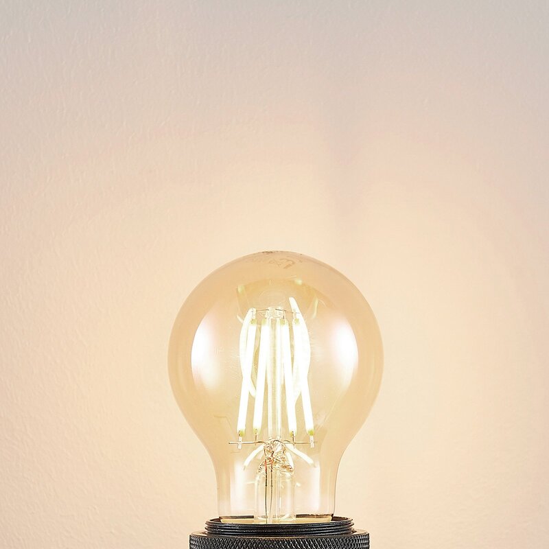 Arcchio LED-Lampe Glühbirne Glühlampe Leuchte amber warmweiß E27 12 STÜCK - 4251096567908