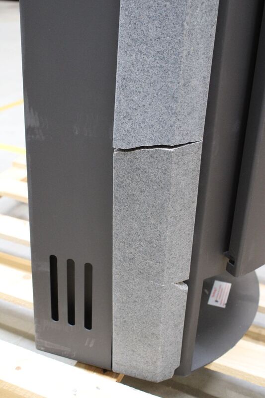 Accente Kaminofen Pamir 2.0 Naturstein Schwarz 6,7 kW Heizgerät Kamin Ofen - 4251787400224