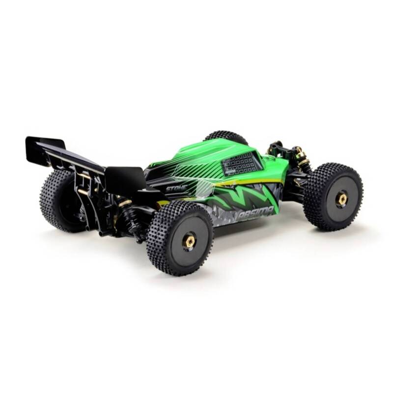 Absima RC Modellauto Elektro Buggy Stoke V2 1:8 Allradantrieb 4WD 70 km/h grün - 4250650957742