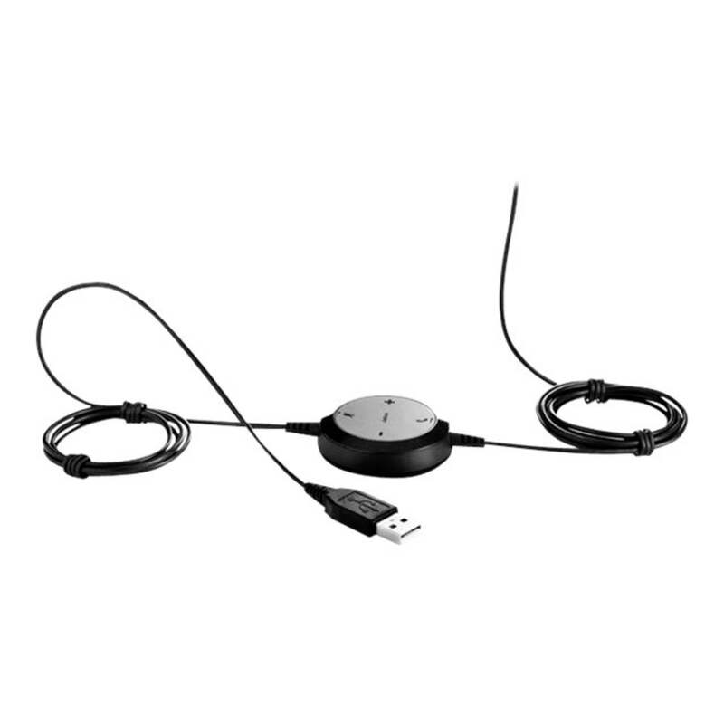 Jabra Headset Kopfhörer Evolve 20 On Ear Stereo kabelgebunden Schwarz Mikrofon - 5706991016970