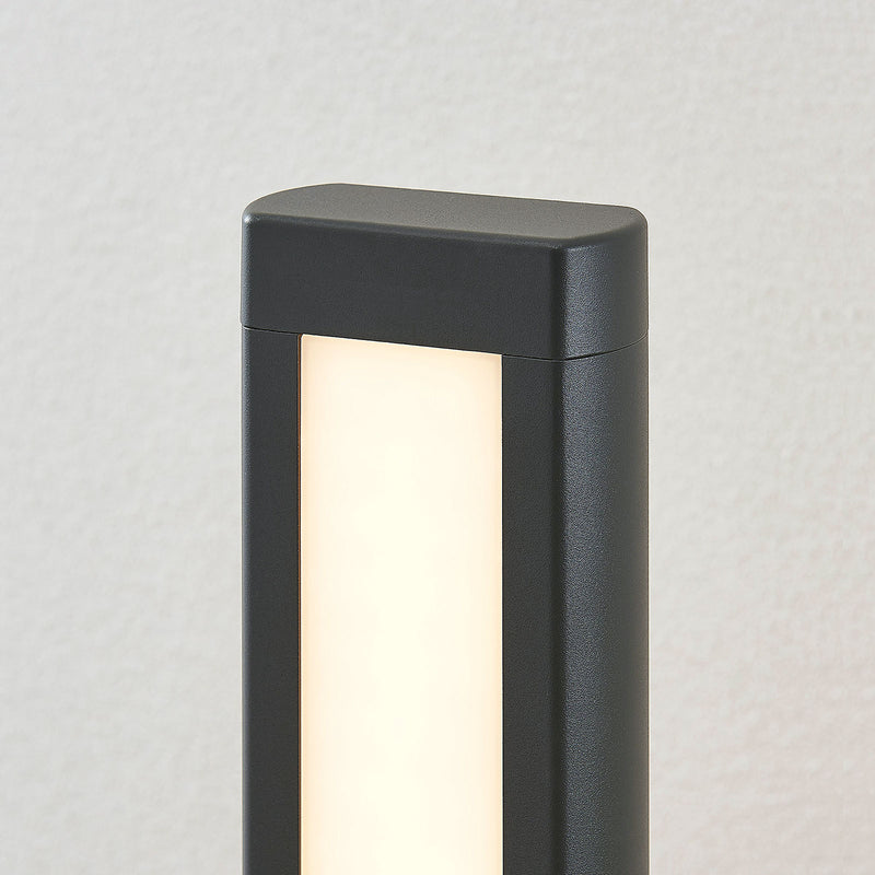 Lucande Wegeleuchte Mhairi LED Gartenlampe anthrazit 100cm 1200 Lumen IP54 - 4251096556902