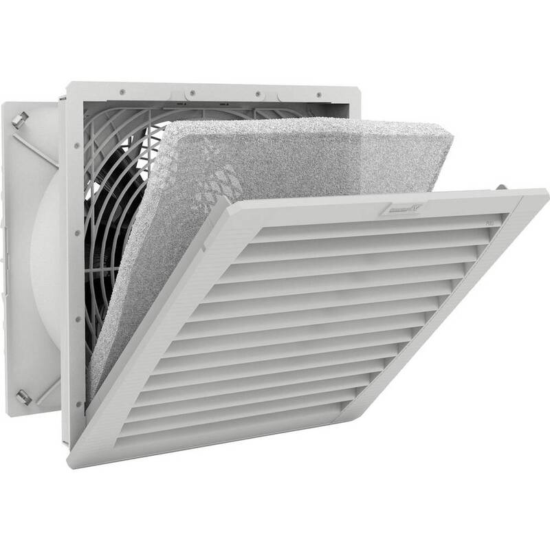 Pfannenberg PF 66000 230V 54 7035 Schaltschrank Lüfter Ventilator Lüftung Weiß - 4061131027096