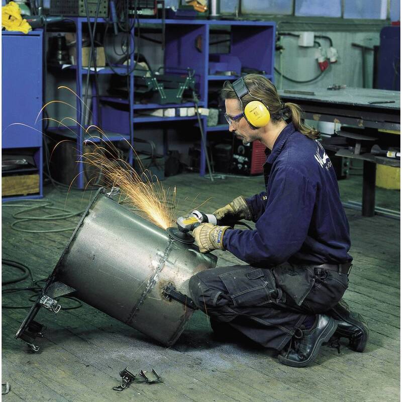 3M Kapselgehörschutz OPTIME I H510A 27 dB Geräuschschutz mit Kopfbügel gelb - 4046719387908