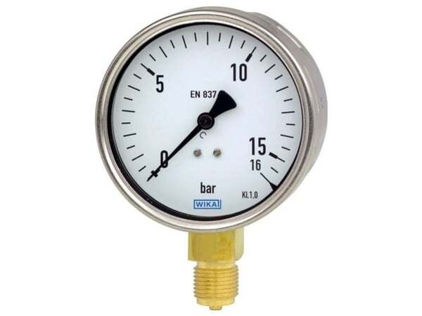 WIKA Manometer Druckmesser Rohrfedermanometer 9041648 212.20 Stück - 2050013271384
