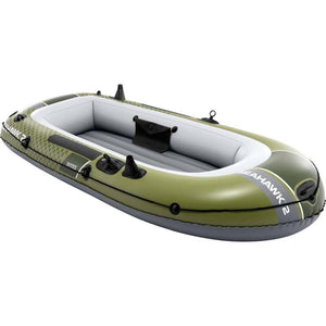 B-Ware Intex Seahawk 2 Boot Sportboot bis 240 kg Angelboot mit Paddeln und Pumpe
