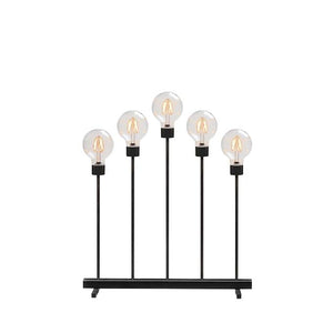 B-Ware Konstsmide Leuchter Kerzenhalter LED Weihnachtsbeleuchtung Dimmer Bernstein