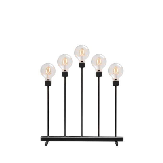 Konstsmide Leuchter Kerzenhalter LED Weihnachtsbeleuchtung Dimmer Bernstein - 7318303964718