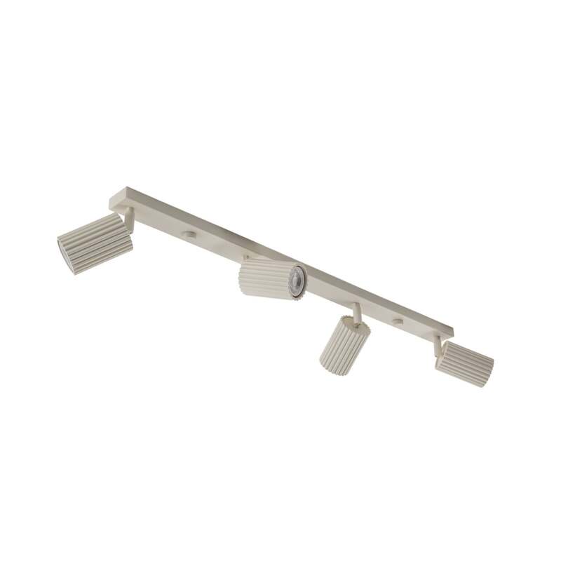 SOLLUX LIGHTING Marke Deckenstrahler Spot Lampe Karbon beige Länge 81 cm - 5907073000812