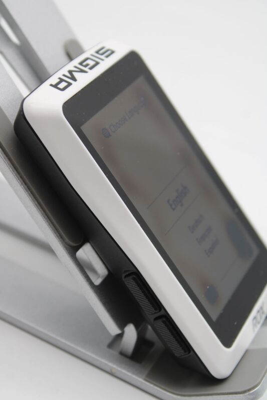 Sigma Fahrrad-Navi ROX 12.1 EVO Bluetooth GPS GLONASS Europa 14h Akku weiß - 4016224010417