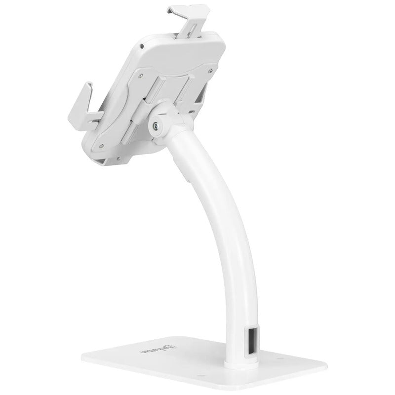 Manhattan Tablet-Ständer abschließbar drehbar 20,1-27,9cm weiß 2,8kg für Retail - 0766623406352