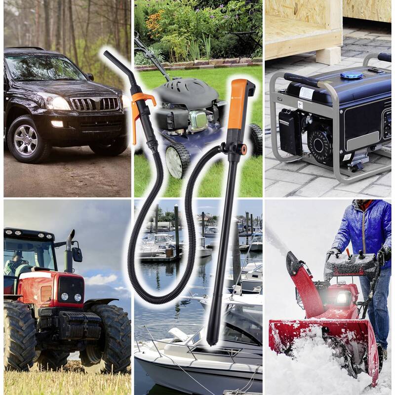 Toolcraft Elektrische Diesel- und Heizölpumpe 12V 12l/min Handpumpe tragbar - 4064161473031