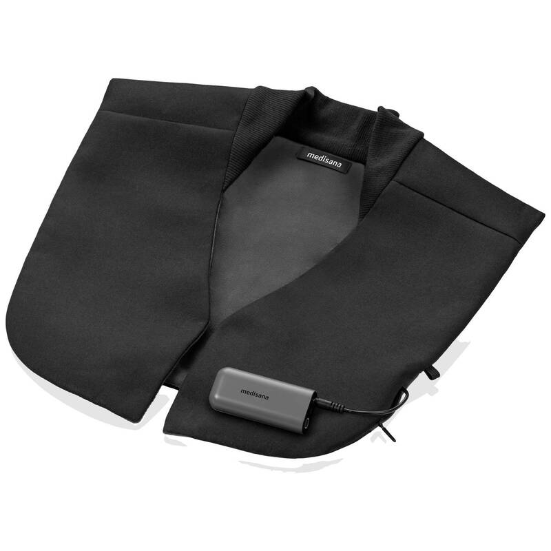 Medisana Wärmecape Cape Heizdecke Schwarz Powerbank kabellos Schulter Rücken - 4015588602702