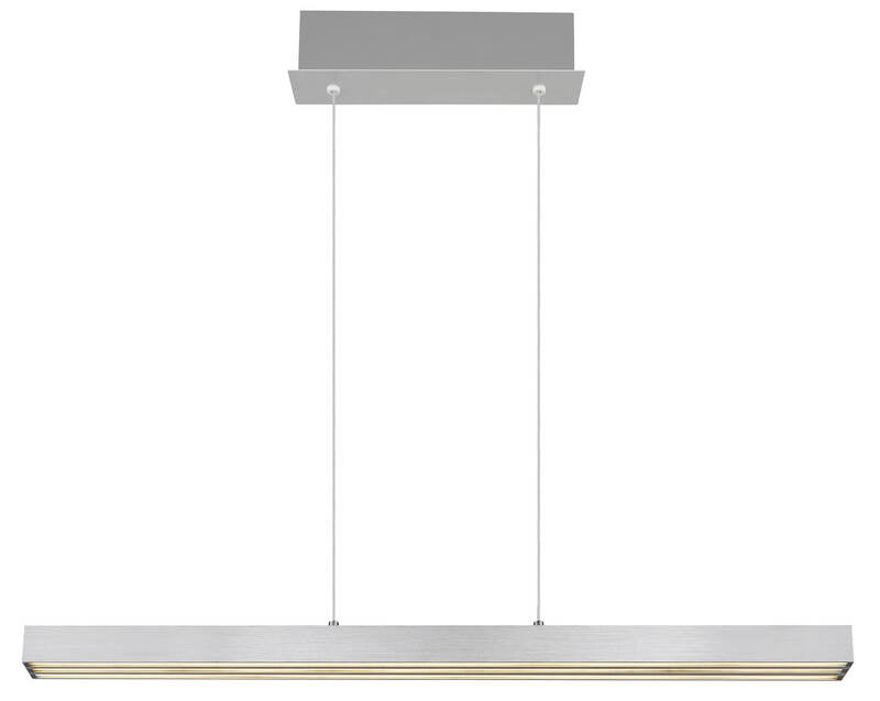 Globo Hängeleuchte Pendelleuchte LED CCT Memoryfunktion Gebürstet 150cm - 9007371474233