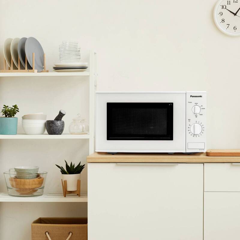 Panasonic Solo Mikrowelle 800W Mikrowellenofen Glasdrehteller SIEHE TEXT/FOTO - 5025232622924