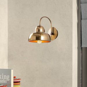B-Ware Opviq Wandleuchte Berceste 180-A Wandleuchte Lampe gold Wandmontage