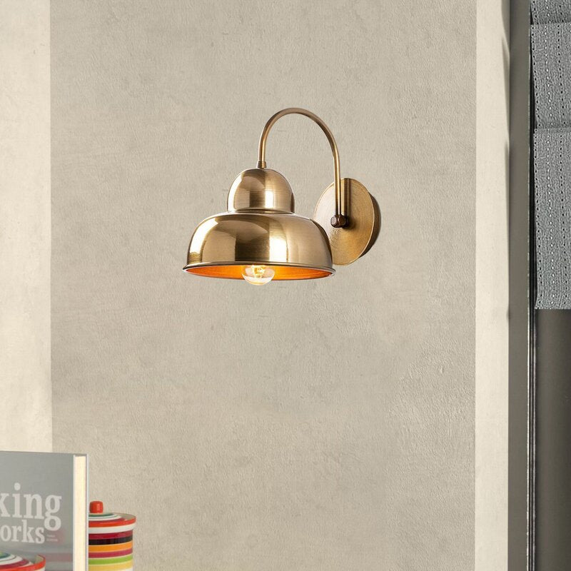 Opviq Wandleuchte Berceste 180-A Wandleuchte Lampe gold Wandmontage - 8681875546149