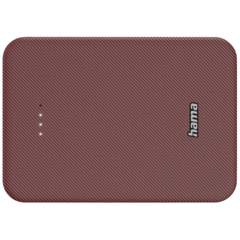 Hama Powerbank Akku 10000 mAh Fast Charge Zusatzakku Rot 2x USB-A 3000 mA - 4047443514769
