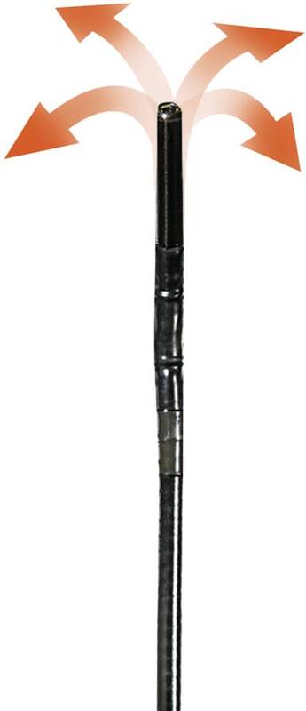 VOLTCRAFT Endoskop-Sonde Sonden-Ø 7.5 mm Wasserdicht LED-Beleuchtung Schwenkfkt. - 4016138782776