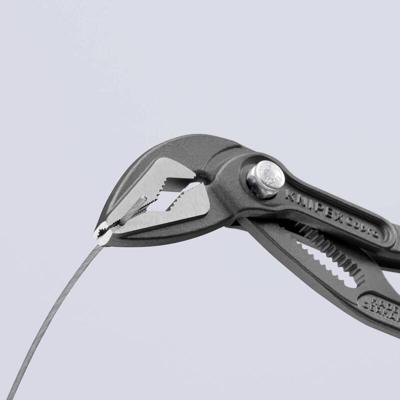 Knipex Wasserpumpenzange Zange 87 51 180 Werkzeugstahl 32 mm Schlüsselweite - 4003773088981