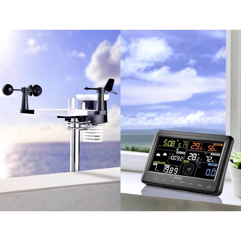 Eurochron Funk Wetterstation EFWS 29 Wettermessstation Vorhersage SIEHE TEXT - 4016139145105